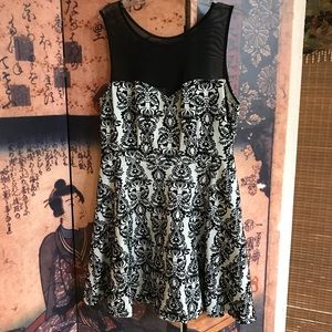 Black and White Dress